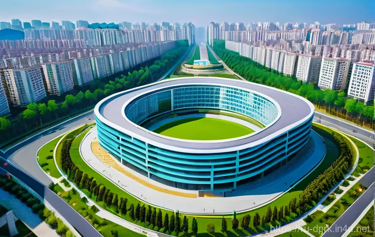 북한의 도시화   평양 중심 도시 계획 - **Prompt 2: Pyongyang Metro Grandeur and Serene Park Life**
    A realistic, high-definition image w...