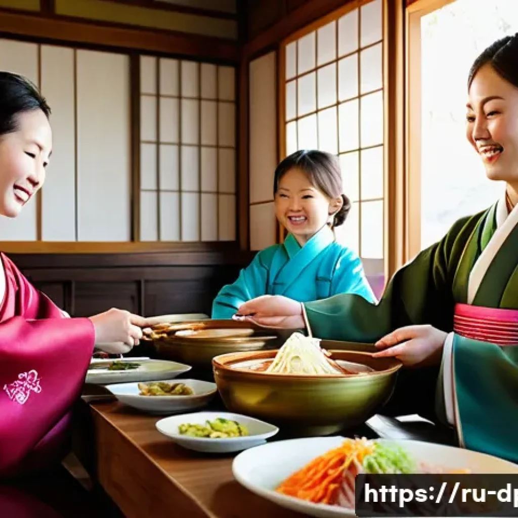 북한 문화 평양냉면 전통과 레시피 - **Prompt 1: "Pyongyang Naengmyeon: A Taste of Ancient Tradition"**
A vibrant, cinematic shot of ...